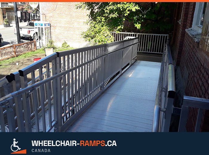 Commercial-Grade Ramp installed photo