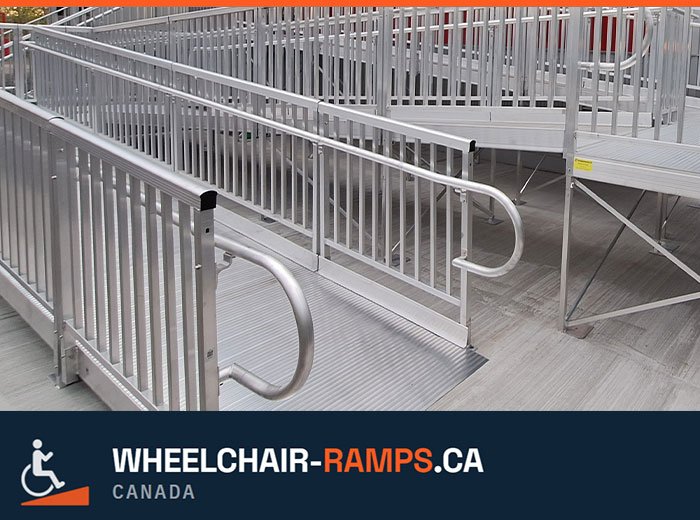 Modular Access Ramp installed photo