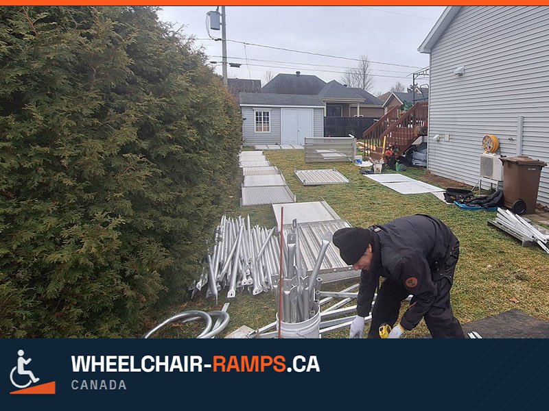 Wheelchair-Ramps.ca installation team